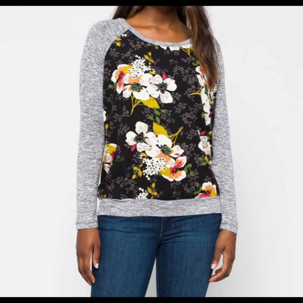 Kut from the Kloth Benter Mixed Material Top